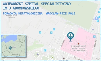 PORADNIA HEPATOLOGICZNA - WOJEWÓDZKI SZPITAL SPECJALISTYCZNY IM.J.GROMKOWSKIEGO - UL. KOSZAROWA 5, WROCŁAW-PSIE POLE