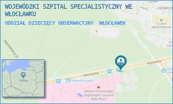 ODDZIAŁ DZIECIĘCY OBSERWACYJNY - WOJEWÓDZKI SZPITAL SPECJALISTYCZNY WE WŁOCŁAWKU - WIENIECKA 49, WŁOCŁAWEK