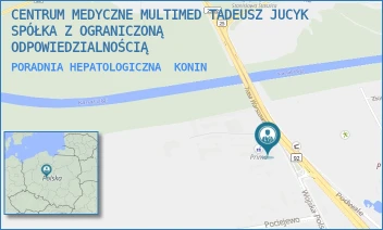 PORADNIA HEPATOLOGICZNA - CENTRUM MEDYCZNE MULTIMED TADEUSZ JUCYK SPÓŁKA Z OGRANICZONĄ ODPOWIEDZIALNOŚCIĄ - WOJSKA POLSKIEGO 33, KONIN