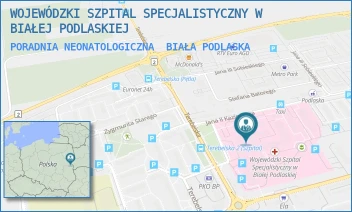 PORADNIA NEONATOLOGICZNA - WOJEWÓDZKI SZPITAL SPECJALISTYCZNY W BIAŁEJ PODLASKIEJ - TEREBELSKA 57-65,  BIAŁA PODLASKA