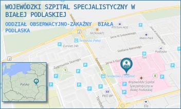 ODDZIAŁ OBSERWACYJNO-ZAKAŹNY - WOJEWÓDZKI SZPITAL SPECJALISTYCZNY W BIAŁEJ PODLASKIEJ - TEREBELSKA 57-65,  BIAŁA PODLASKA