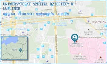 ODDZIAŁ PATOLOGII NOWORODKÓW - UNIWERSYTECKI SZPITAL DZIECIĘCY W LUBLINIE - PROF. ANTONIEGO GĘBALI 6,  LUBLIN