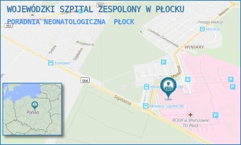 PORADNIA NEONATOLOGICZNA - WOJEWÓDZKI SZPITAL ZESPOLONY W PŁOCKU - MEDYCZNA 19, PŁOCK