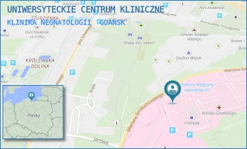 KLINIKA NEONATOLOGII - UNIWERSYTECKIE CENTRUM KLINICZNE - UL. MARIANA SMOLUCHOWSKIEGO 17,  GDAŃSK