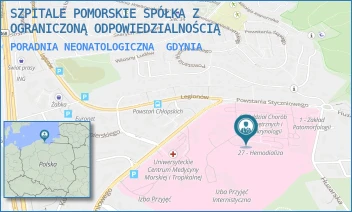 PORADNIA NEONATOLOGICZNA - SZPITALE POMORSKIE SPÓŁKA Z OGRANICZONĄ ODPOWIEDZIALNOŚCIĄ - UL. POWSTANIA STYCZNIOWEGO 1,  GDYNIA