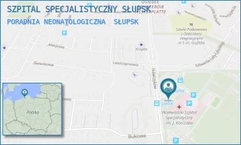 PORADNIA NEONATOLOGICZNA - WOJEWÓDZKI SZPITAL SPECJALISTYCZNY IM. JANUSZA KORCZAKA W SŁUPSKU SPÓŁKA Z OGRANICZONĄ ODPOWIEDZIALNOŚCIĄ - UL. HUBALCZYKÓW 1,  SŁUPSK