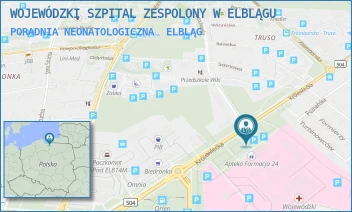 PORADNIA NEONATOLOGICZNA - WOJEWÓDZKI SZPITAL ZESPOLONY W ELBLĄGU - KRÓLEWIECKA 146, ELBLĄG